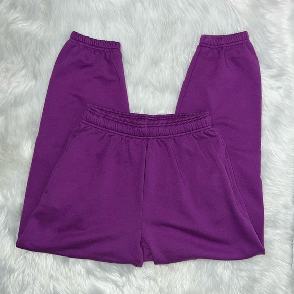 PINK EDL Everyday Lounge Campus pant purple 💜 SMALL - Picture 2 of 14